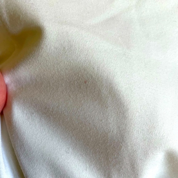 Calvin Klein Cream Front Half Zip Sheath Size 10 - Picture 4 of 6